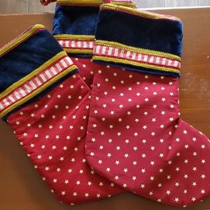 3 Christmas stockings